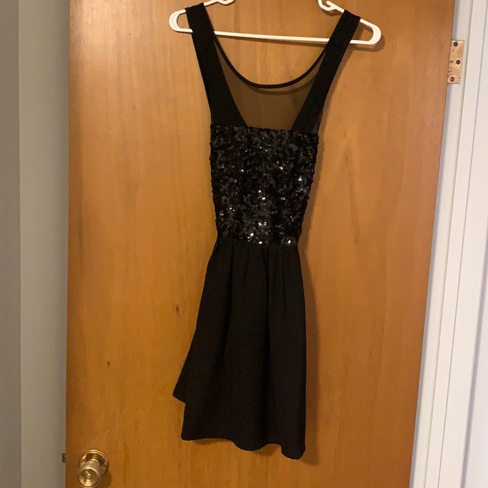 Sequinned dress